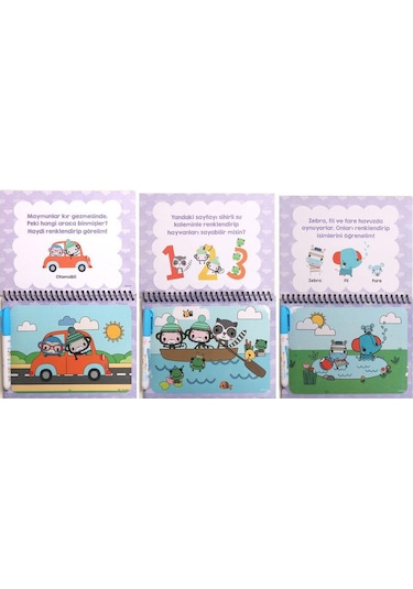 Fisher-Price Sihirli Boyama Kitabı Özel Kalemi Water Magic Boyama