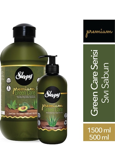 Sleepy Premium Green Care Serisi Sıvı Sabun 1500 ML + 500 ML