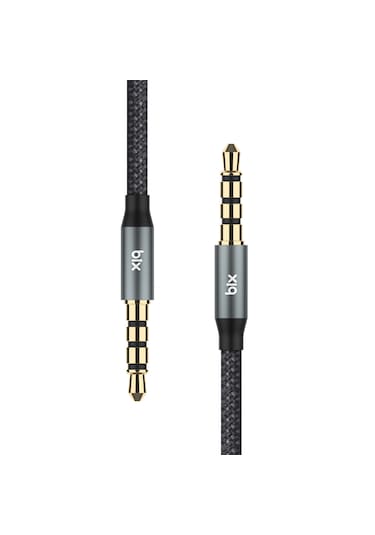 Bix BXAU3C Hi-fi 3.5 Mm Jack Örgülü Aux Ses Kablosu 2 M