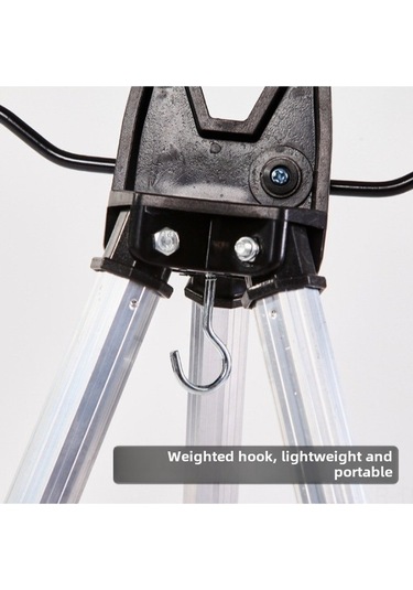 Xiyyadms Küçük Siyah Alüminyum Deniz Çubuğu Tripodu - Uzun Atış İçin Uzatılabilir Konumlanabilir Sabitlenebilir Tutucu