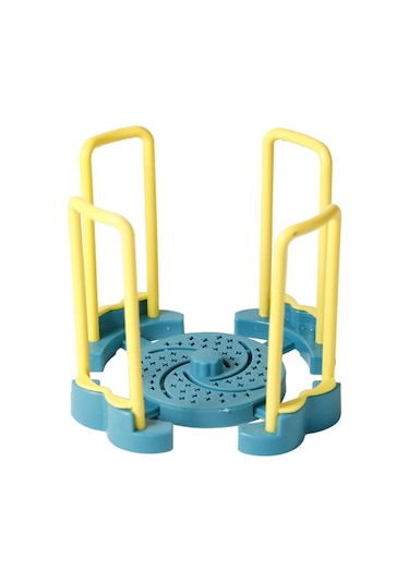 Suntek Magideal Bulaşık Kurutma Rafı Esnek Uzatılabilir Sarı-ve-mavi