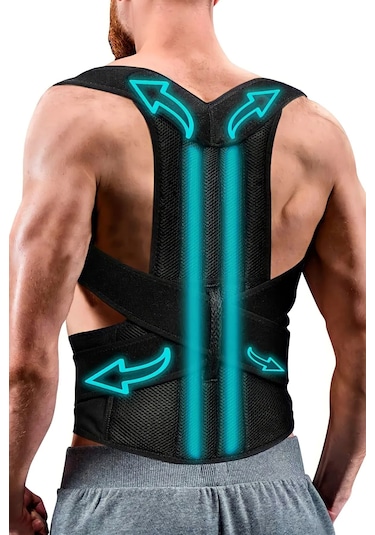 Duruş Düzeltici Dik Duruş Korsesi Sırt Bel Omuz Korsesi Skolyoz