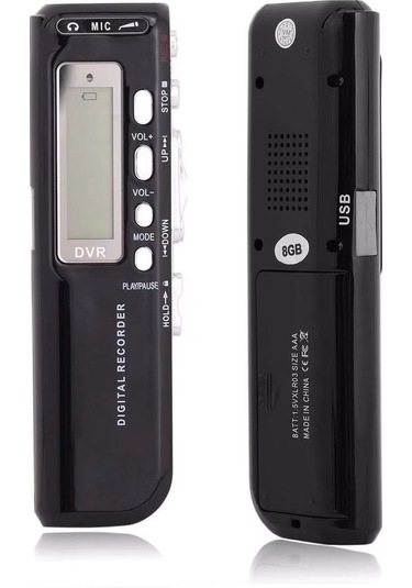 Teltree 8gb Ses Kaydedici: Akıllı Ses Kontrollü, Hd Kalitesi, Telefon Bağlantısı, Kurutulmuş Pil İle, Toplantılar İçin Kutulu