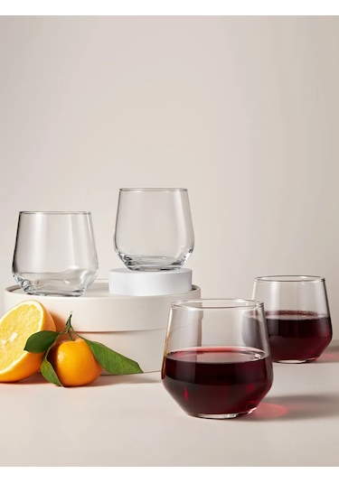 Pasabahce Cam Bardaklar 335 Ml Set 4 Adet Çok Amaçlı 307673029 Beyaz