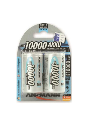 Ansmann Nimh Pil Mono 10000 Mah 2'li Blister Ambalaj