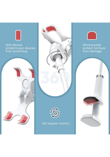 Ugreen Gooseneck Masaüstü Cep Telefonu Tutucu Çok Fonksiyonlu