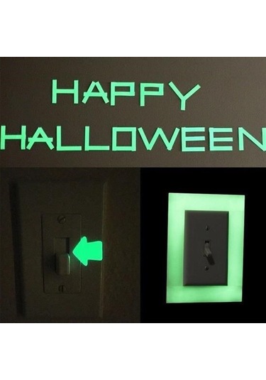 Buffer Karanlıkta Işık Veren Yansıyan 4 Metre Fosforlu Yeşil Şerit Bant - 9082280770492drvs1