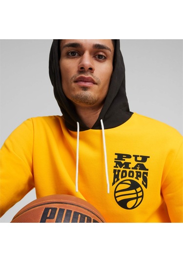 Puma Posterize 2.0 Erkek Sweatshirt 62524804 001 Sarı