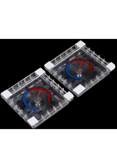 Jms Sıcaklık Termometre Pencere Ev İç Mekan Dış Duvar Bahçe Dereceli Disk Ölçümü