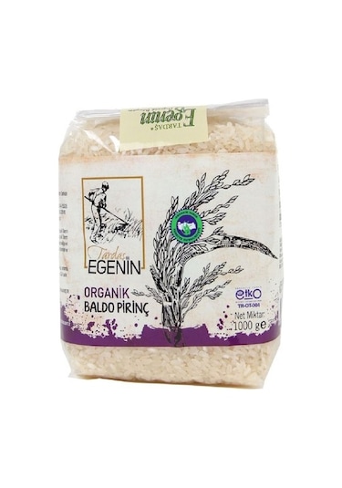 Tardaş Egenin Organik Baldo Pirinç 1 KG