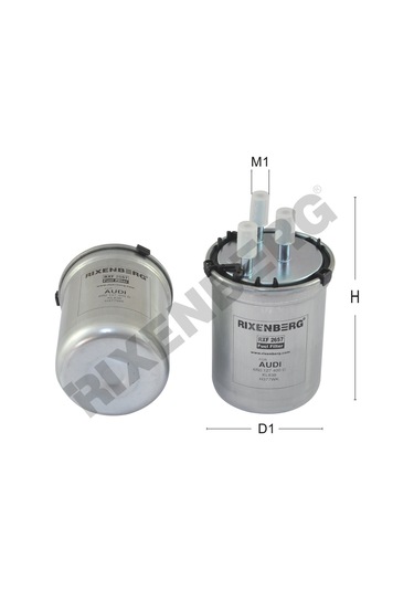 Audı A1 1.6tdı Yakıt Fıltresı Rxf 2657 6r0127400d Wk8032 Kl838 H377wk