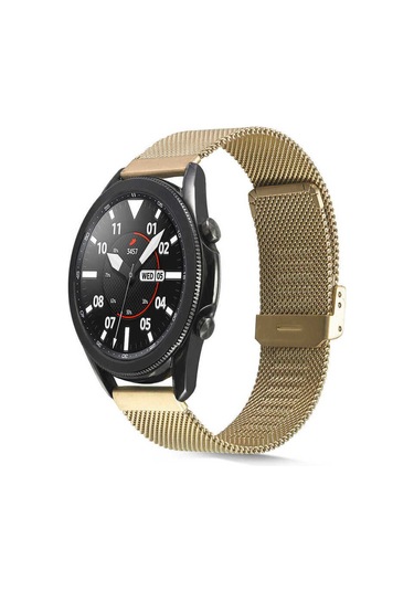 Galaxy Watch 46mm Uyumlu Krd-45 22mm Metal Arth Kordon-gümüş