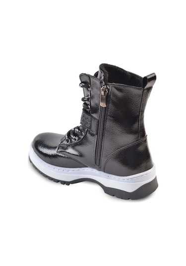 Kaptan Junior Kız Çocuk Botu Frydk 432-436 Siyah