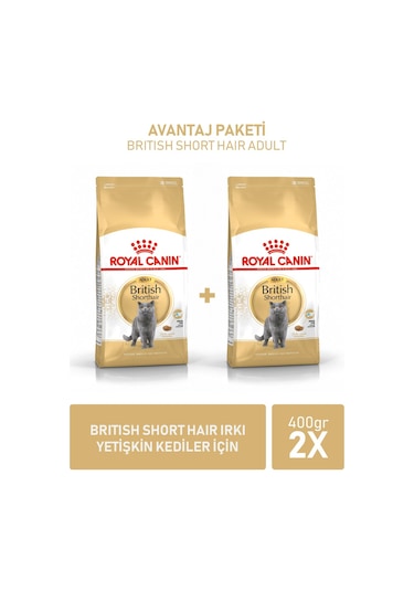 British Shorthair Yetişkin Kedi Maması 400 Gr X 2 Adet