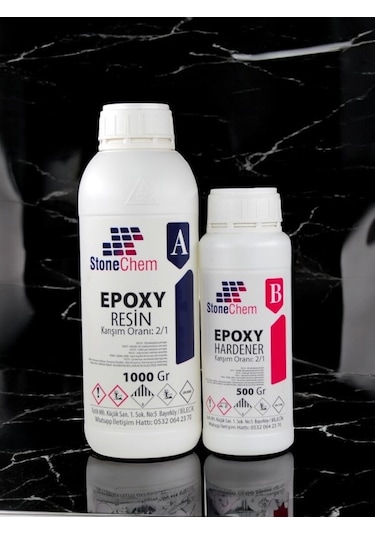 Stone Chem Epoxy 1.5 KG Ultra Şeffaf