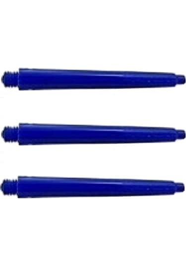 5 SET (15 Adet) 48mm DARTSAN NYLON DART ŞAFT-SHAFT. Mavi