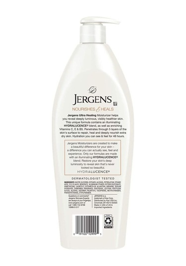 Jergens Ekstra Kuru Ciltler İçin Nemlendirici Losyon 621ML