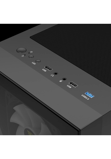 Gamdıas Talos E2 Elite, 850w, Tempered Glass, Argb, 80+ Bronze, Atx Gamıng Kasa