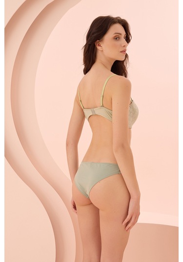 Loya Kadın Yeşil Daphe V Slip Külot Yeşil