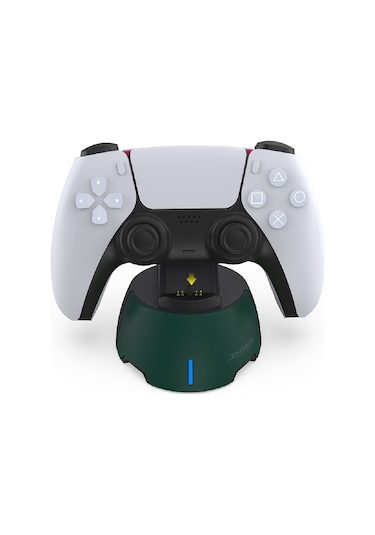 Hepu Tp5-3510 Ps5 Tekli Gamepad Şarj Standı Hızlı Şarj + Led Göstergeli + Edge Uyumu
