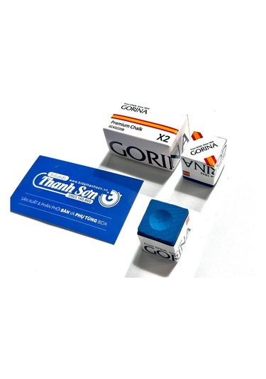 Türkiye Bilardo Gorina Premium Bilardo Tebeşiri 2 Li Paket