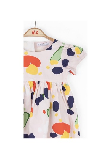 Nk Kids Kız Bebek Clown Elbise Coral Çok Renkli