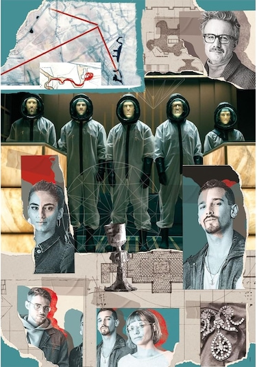 La Casa De Papel Puzzle Berlin 1 1000 Parça High Quality Collection Yetişkin Puzzle