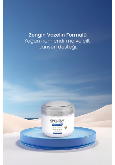 Optiderm Vazelin Naturel 100 Ml