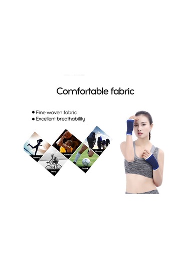 Yaleker Spor Eldiveni, Pamuklu Dokuma, El Ve Bilek Koruyucu, Isı Sağlar, Spor Faaliyetleri İçin Uygun, 12cm 9cm, 1 Adet