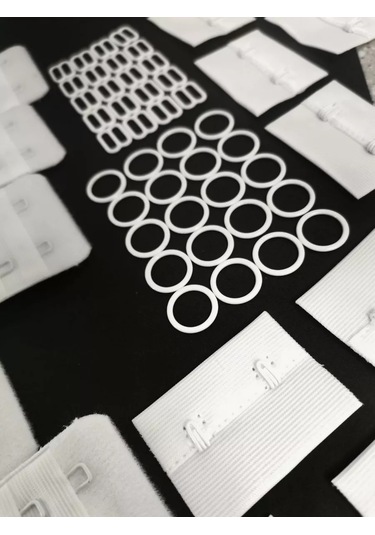 Sweet Night Sütyen Kopçası, 10 Adet + 20 Halka Ve Regülatör 214021865