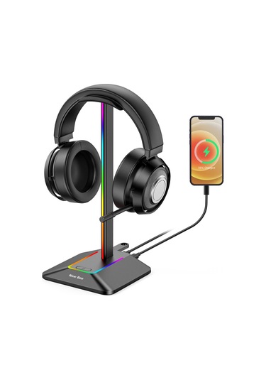 Başlık İçi Kulaklık Standı, Rgb Işık Efekti