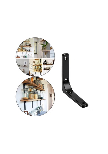 Suntek Magideal Ağır Hizmet Tipi Raf Aparatı Duvar Siyah-4" Siyah