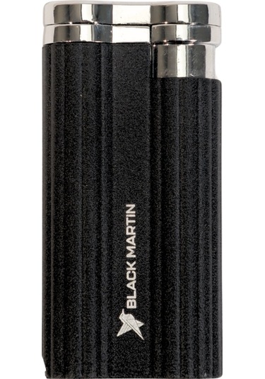 Black Martin Tek Torch Pürmüz Delicili Siyah Metal Puro Çakmağı - Tr9538