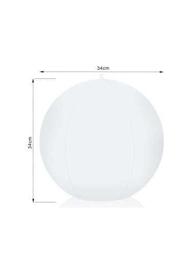 2 Adet Güneş Yüzen Top Havuz Işığı Rgbw Renk Değiştiren