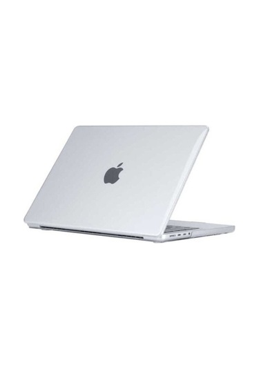 Apple Uyumlu MacBook 14.2' 2021 Zore Msoft Kristal Kapak Renksiz