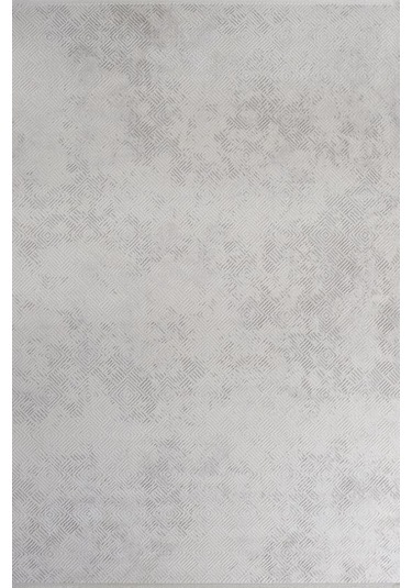 Gabardin Halı Omega 404a Serisi Triko Akrilik Salon Oturma Yatak Odası Halısı Gri