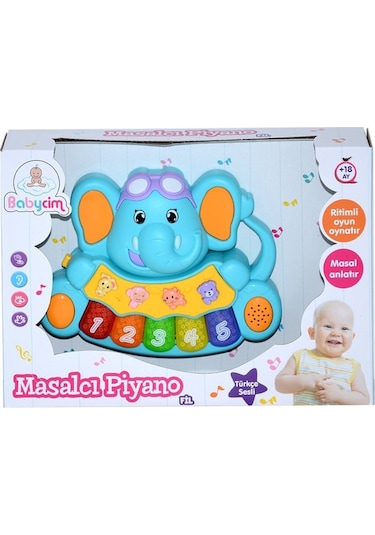 Fil Masalcı Piyano Mavi Birlik 855-31A