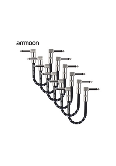Ammoon 6'lı Paket Gitar Efekt Pedallı Enstrüman Yama