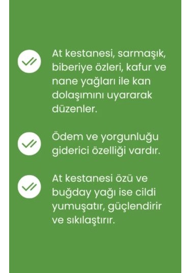 Celestıque At Kestanesi Jeli Kas ve Eklem Masaj Kremi 4 x 500 ML