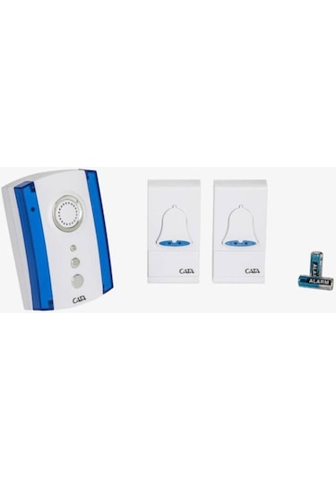 Cata CT-203 Uzaktan Kumandalı Kablosuz Kapı Zili - 1 Zil 2 Buton