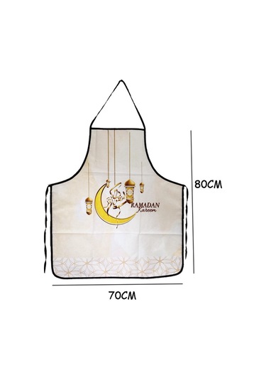 Homyl Ev Açık Kamp Için Mutfak Önlüğü Ramazan Mavi Mavi