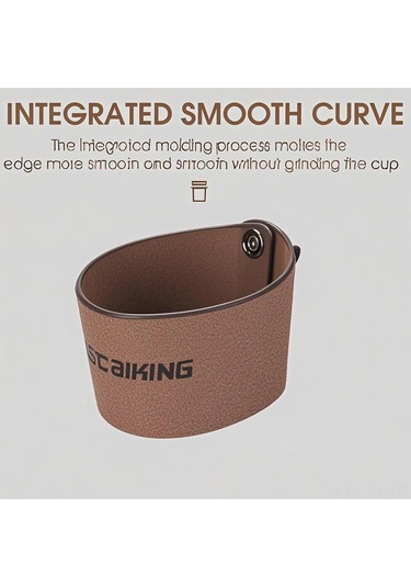 Padalink Bisiklet Su Şişesi Tutucu - Kolay Montajlı, Tüm Bardak Türleri İçin Uygun, Dayanıklı Nylon Yapı Kahve