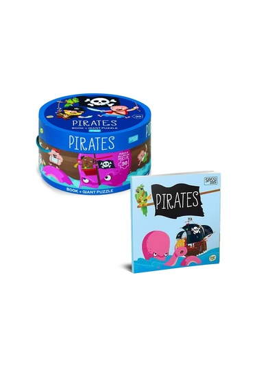 Pirates Giant Puzzle Canlı Renkler