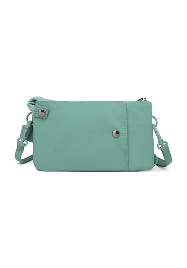 Smart Bags Mikro Poly Kumaş Uzun Askılı Kadın Cüzdanı 3343 Mint