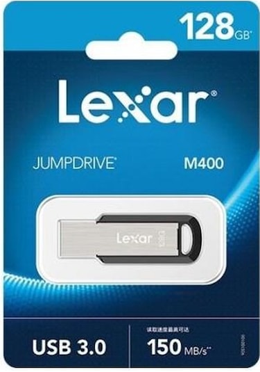 Lexar Jumpdrive 128gb M400 Usb3.0 130mb/s Usb Flash Bellek
