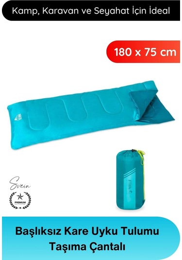 Uykutulumu Kamp Piknik Karavan Outdoor Hafif Taşınabilir Polyester Elyaf Dolgulu Kapitoneli Başlıks Diğer