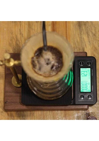 Hassas Kahve Tartısı Mat Siyah