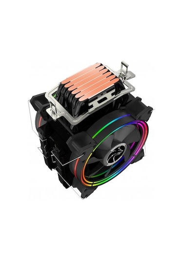 Gametech Freezer Pro Hd120 2X Rgb Işık 6X Bakır Kule Tipi İşlemci