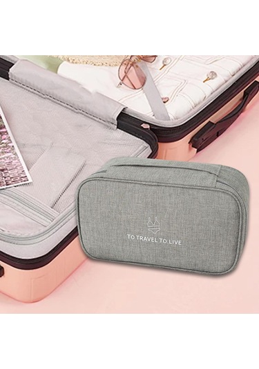 Suntek Sutyen Külot İç Organizatör Kılıfı Bagaj Gri