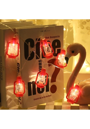 Sones 3m 20 Led Usb Güç Retro Gaz Lambası Led Işıklar Dizisi Yatak Odası Dekorasyonu Sıcak Beyaz Işık Diğer